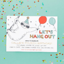 O Vamos De Lama Bonito Saiu No Convite De Aniversá