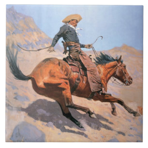O vaqueiro (óleo em canvas)