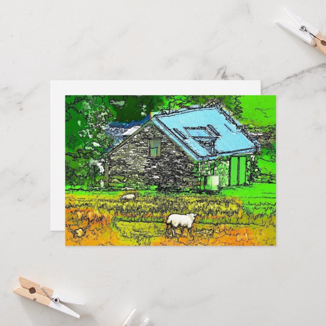 O VELHO CONVITE DE BARN (Frente/Verso In Situ)