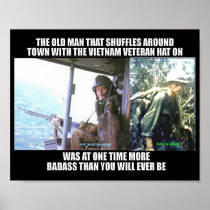 O VELHO VIETNAM VET POSTER