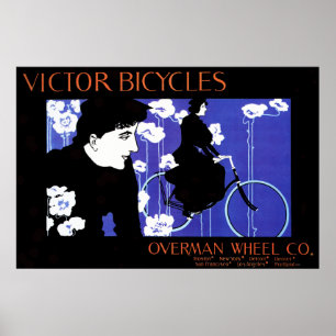 O vencedor Bicycles o poster do Promo da roda do