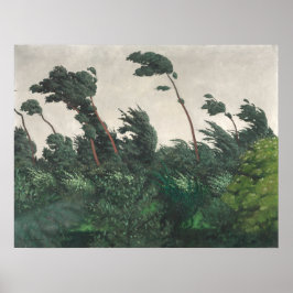 O Vento - Félix Vallotton, Swiss Fine Art Poster