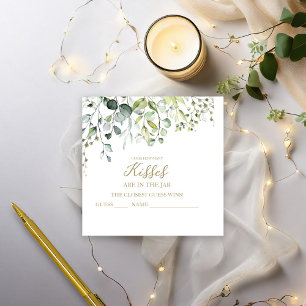 O Verde Bonito Adivinha Quantos Cartões De Beijo