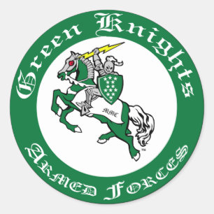 O verde Knights a etiqueta do clube do MMC