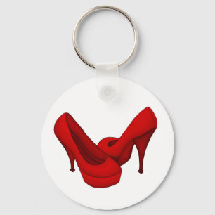 O vermelho calça o chaveiro