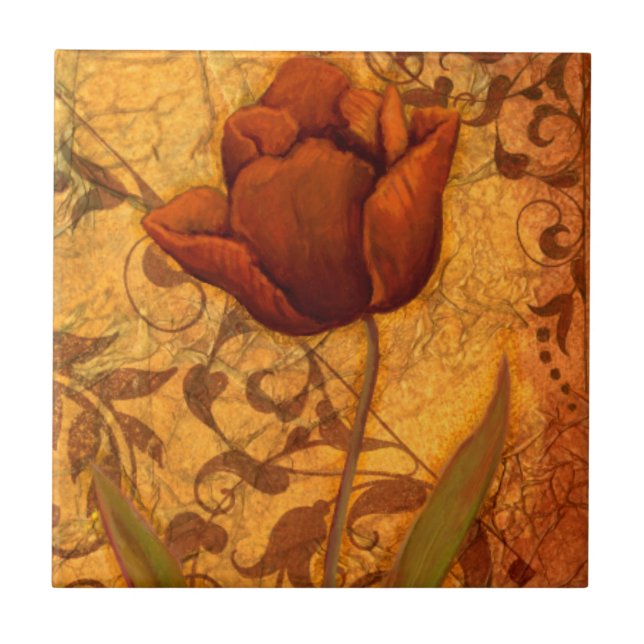 O vermelho floresce II (Frente)