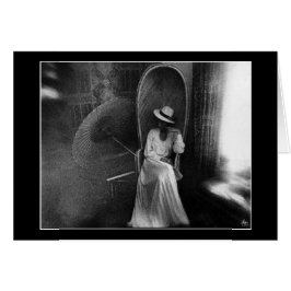 O vestido branco - cartão