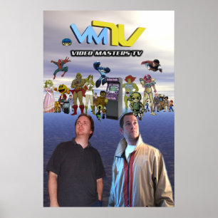 O vídeo domina o poster da estação 2 da tevê