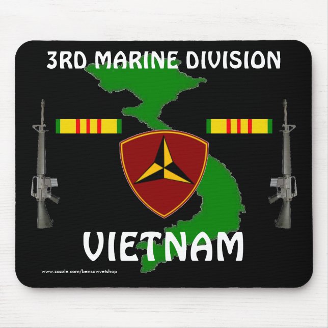 ó Vietnam marinho Mousepad 2/b (Frente)