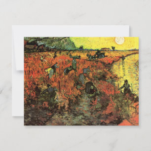 O Vinhedo Vermelho por Vincent van Gogh