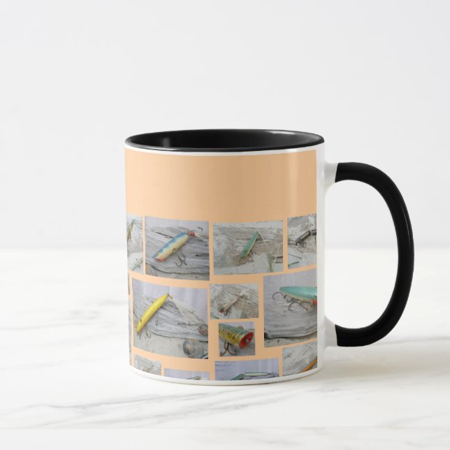 O vintage seduz remendos da caneca das imagens (Direita)