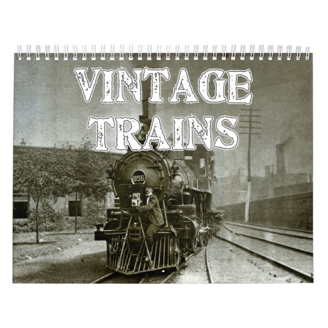 O vintage treina o calendário (Capa)