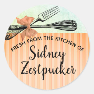 o vintage whisk o arco da cozinha da etiqueta