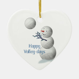 O voleibol ostenta o ornamento dos presentes do