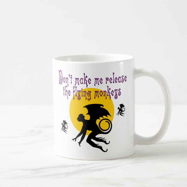 O vôo Monkeys a caneca clássica (Direita)