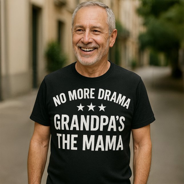 O vovô é a camiseta engraçada da mamãe (Criador carregado)