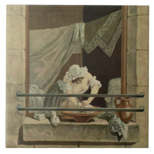 O Washerwoman, gravado por J. Laurent Julien (c1
