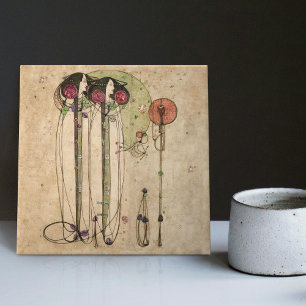 O Wassail Mackintosh Arte Novo Decoração de Parede