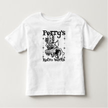 O Werks retro de Perry caçoa camisas