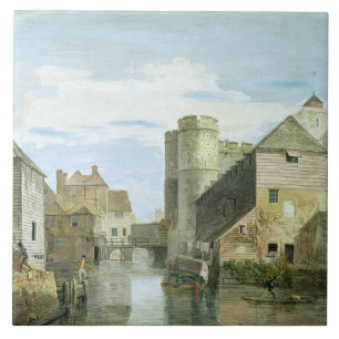 O Westgate, Canterbury (bodycolour no papel)