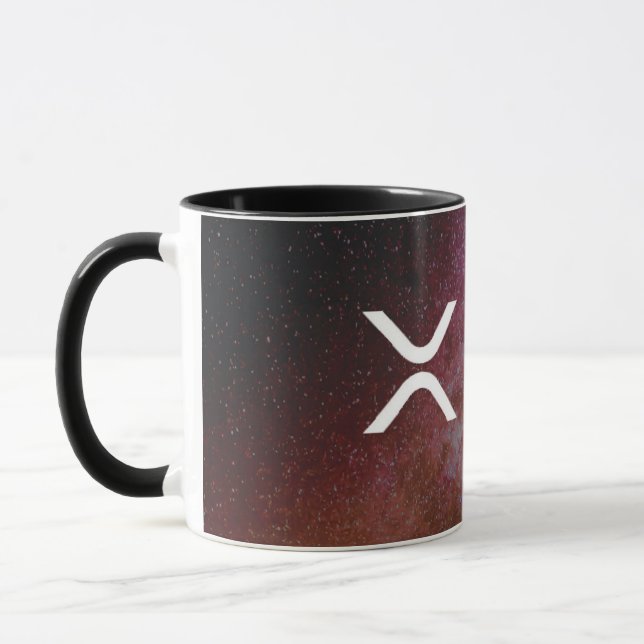o xrp, ondinha stars a caneca de café/copo (Esquerda)