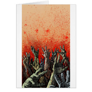 O zombi entrega o cartão