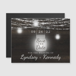 Oak Ridge Rustic Mason Jar Wedding Salvar Data