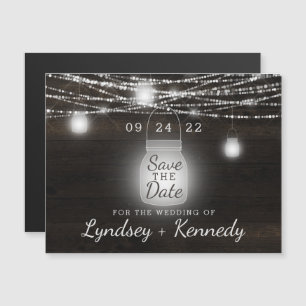 Oak Ridge Rustic Mason Jar Wedding Salvar Data