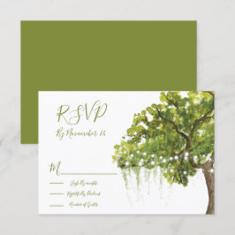 Oak Tree Moss lança placas de resposta RSVP