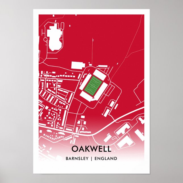 Oakwell Poster - Casa de Barnsley Poster (Frente)