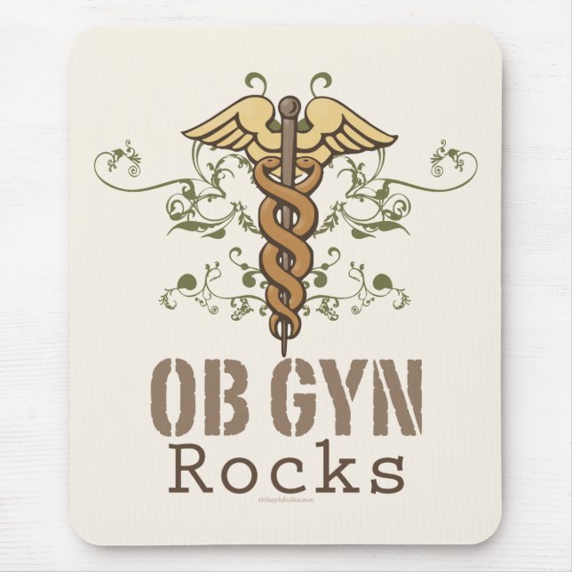 OB GYN balança Mousepad (Frente)