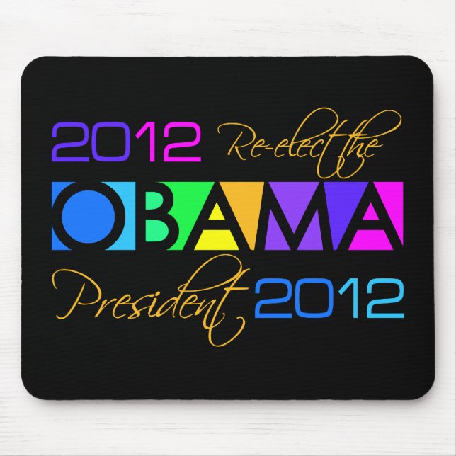 OBAMA 2012 mousepad (Frente)