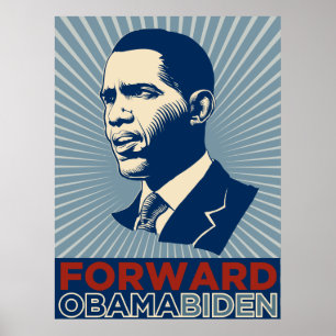 Obama Biden envia o poster