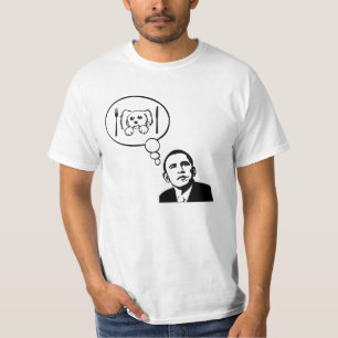 Obama comeu a camiseta de cão