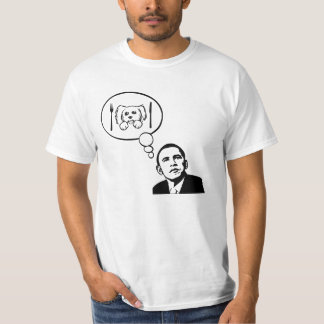 Obama comeu a camiseta de cão