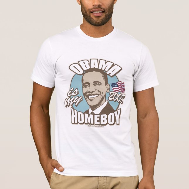 Obama é minha camisa de Brown do ficar em casa (Frente)