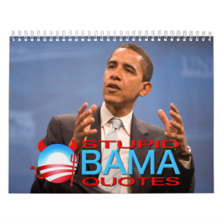 Obama estúpido cita o calendário