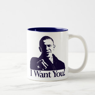 Obama eu quero-o! Caneca