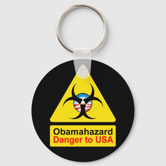 Obama Hazard chaveiro (Frente)