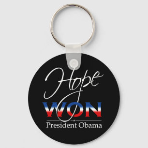Obama HOPE WON - Chaveiro