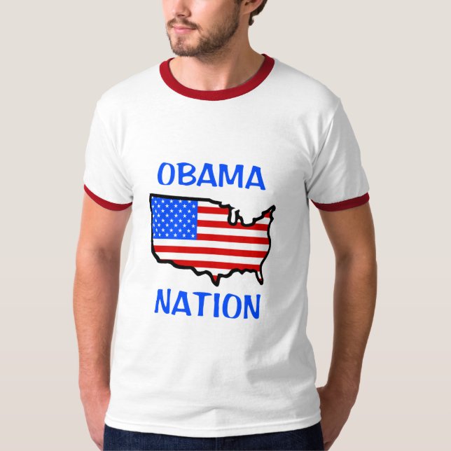Obama Nation Camisetas (Frente)