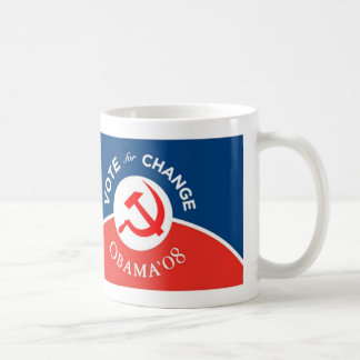 Obama para a mudança - caneca