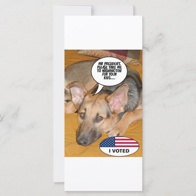 Obama Pet/Whitehouse Humor (Frente)