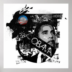 Obama: Poster da esperança por Ryan