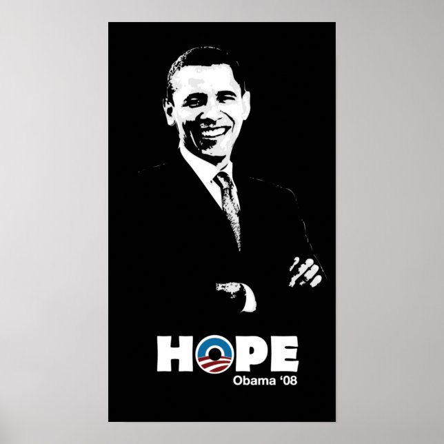 Obama: Poster de esperança por Budi (Frente)