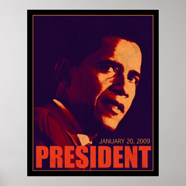 Obama Presidente Poster (Frente)