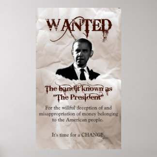 Obama queria Poster