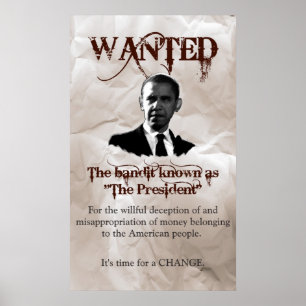 Obama quis o poster
