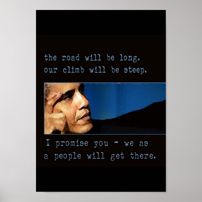 Obama Quote Poster (Frente)