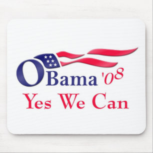 Obama sim nós podemos Mousepad